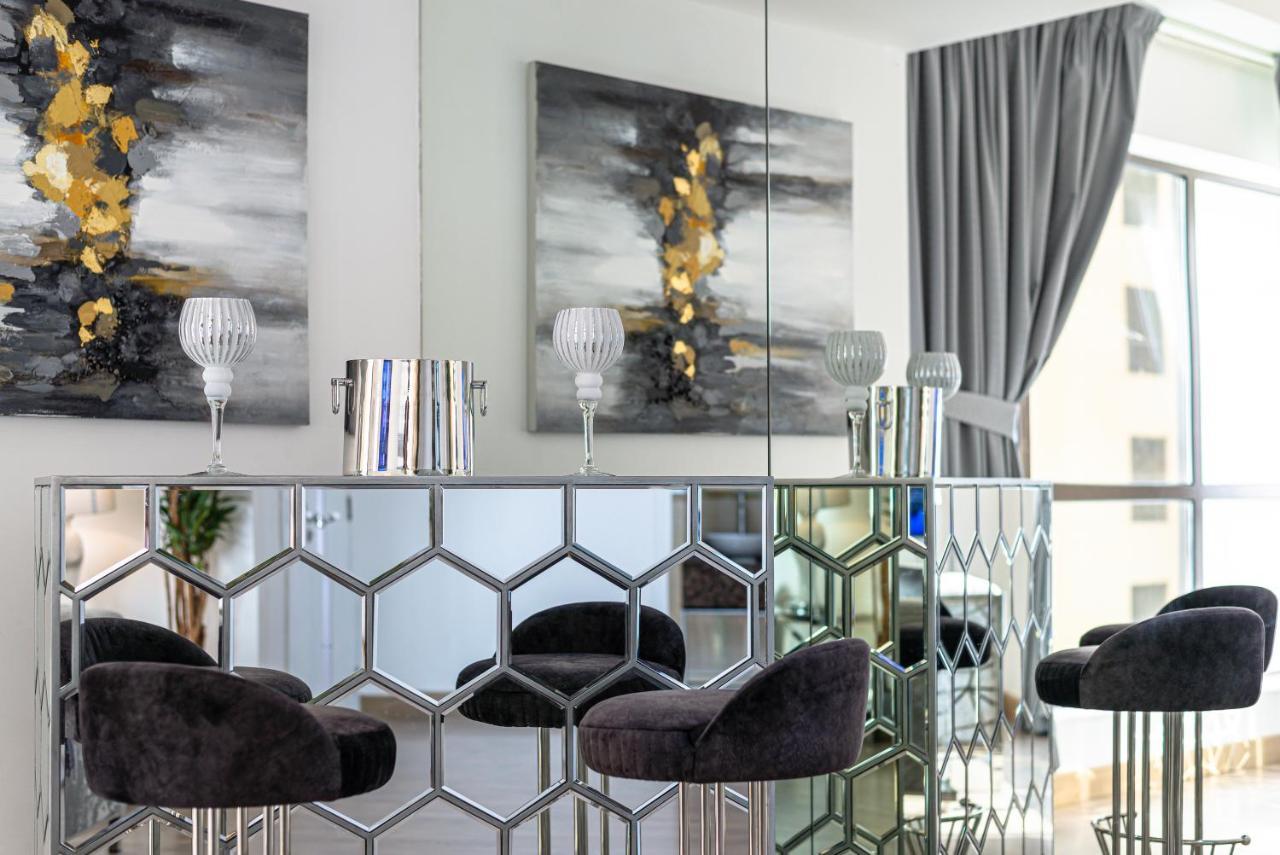 Marco Polo - Marvelous & Luxurious Apt With Dubai Eye & Sea Viewアパートメント エクステリア 写真