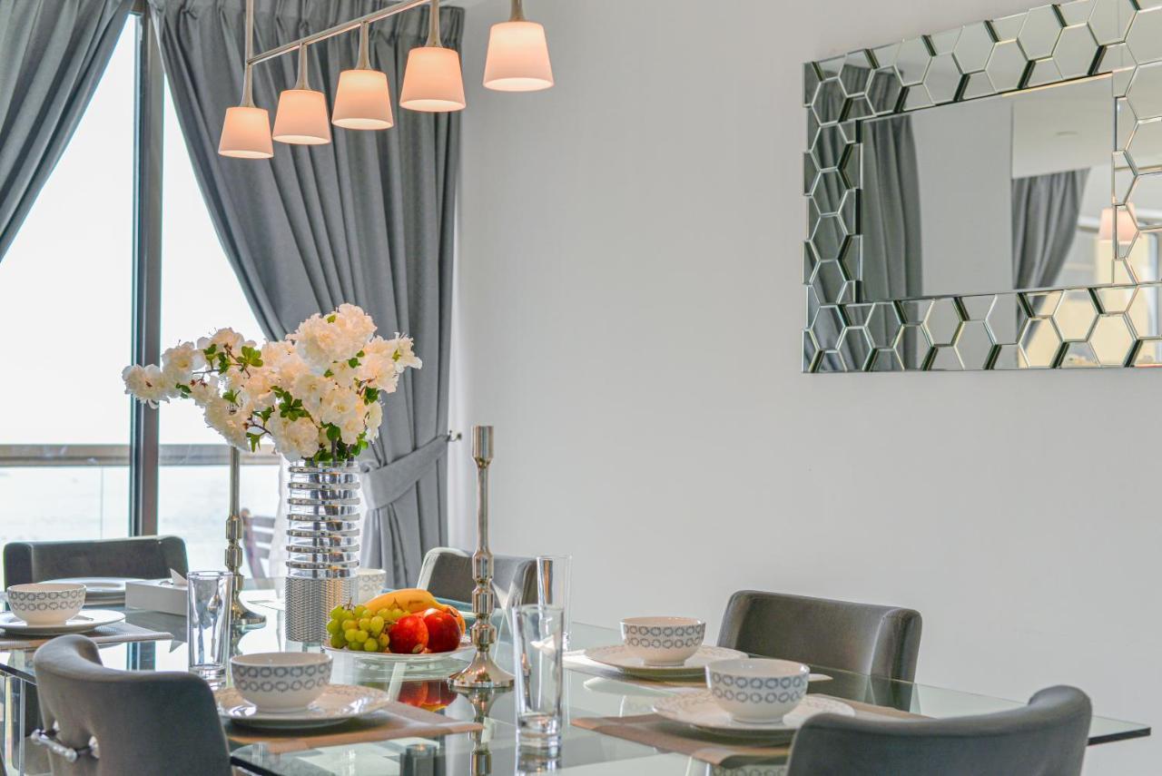 Marco Polo - Marvelous & Luxurious Apt With Dubai Eye & Sea Viewアパートメント エクステリア 写真