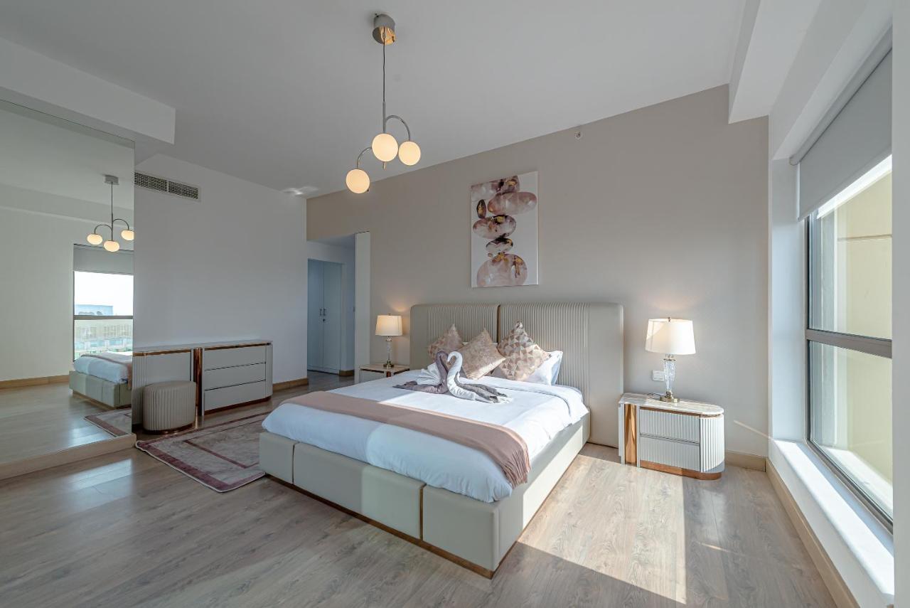 Marco Polo - Marvelous & Luxurious Apt With Dubai Eye & Sea Viewアパートメント エクステリア 写真